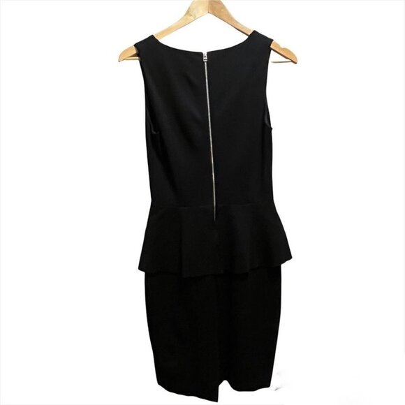 ARITZIA Babaton Black Peplum Dress Size 4 - Picture 4 of 10